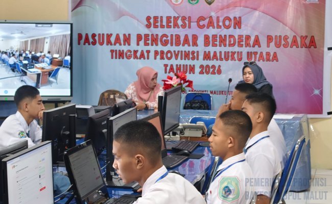 Sistem CAT Dipakai di Seleksi Paskibraka Maluku Utara, Peserta Tak Bisa Main-Main Sistem CAT Dipakai di Seleksi Paskibraka Maluku Utara, Peserta Tak Bisa Main-Main